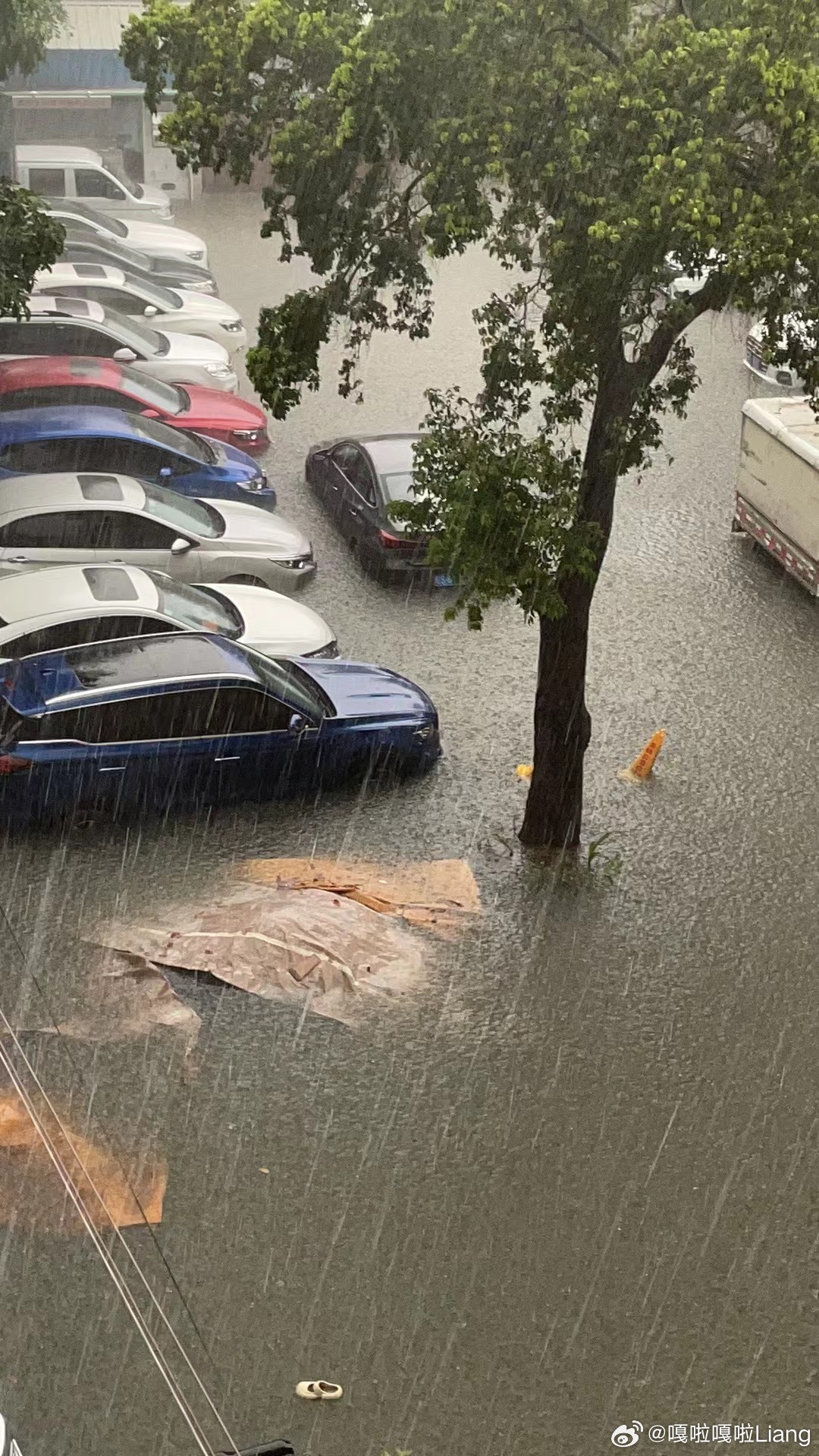 大暴雨的威力揭秘，自然界的强大力量🌧️