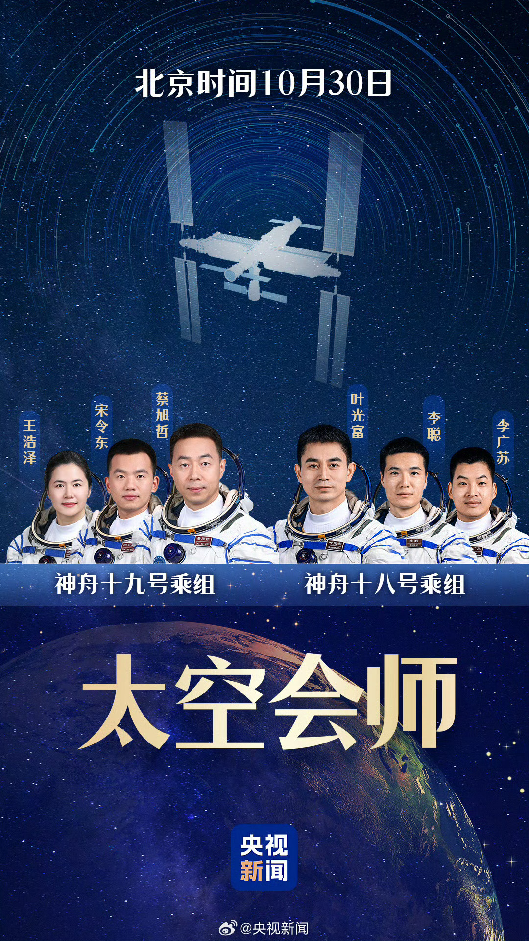 星际之旅与巷弄中的独特邂逅，中国太空会师纪实