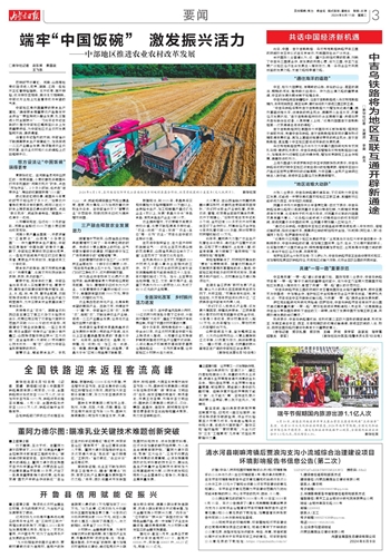 端牢中国饭碗的底气与自信