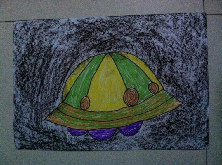 最新飞碟画，高科技艺术品重塑生活想象