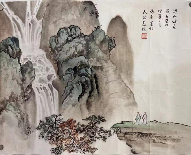 张捷国画最新,张捷国画最新，探索国画新境界的艺术之旅