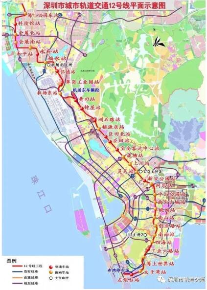 地铁12号线最新线路图，城市新动脉蓝图解读