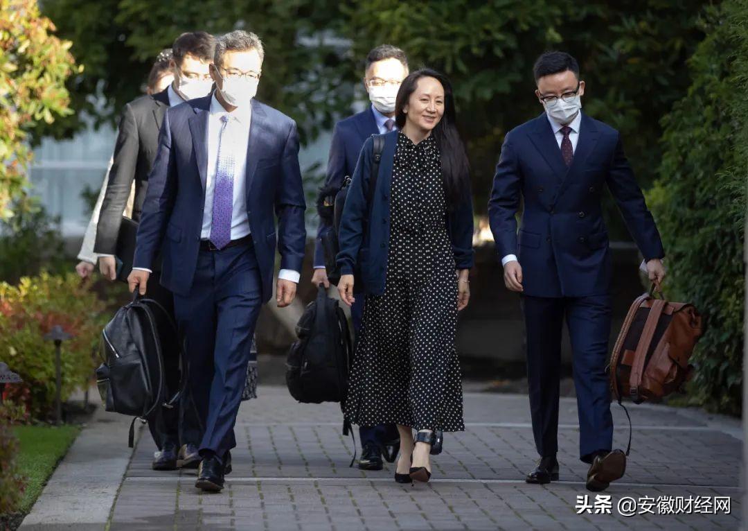孟晚舟回国最新动态，归途中的温情与欢笑